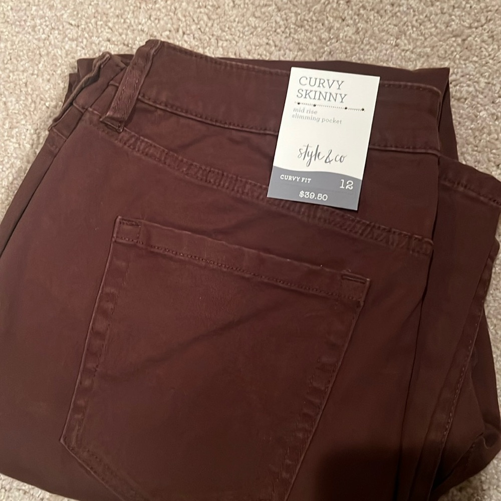 Brand new brown color jeans